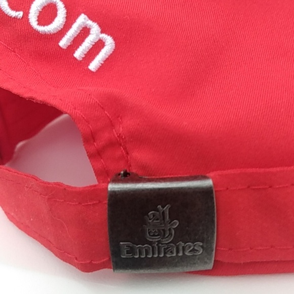 Fly Emirates Red Embroidered Cap - Picture 5 of 11